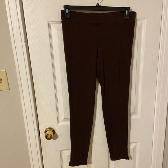 UTopia By Hue Dark Brown Women's Leggings - Picture 1 of 5